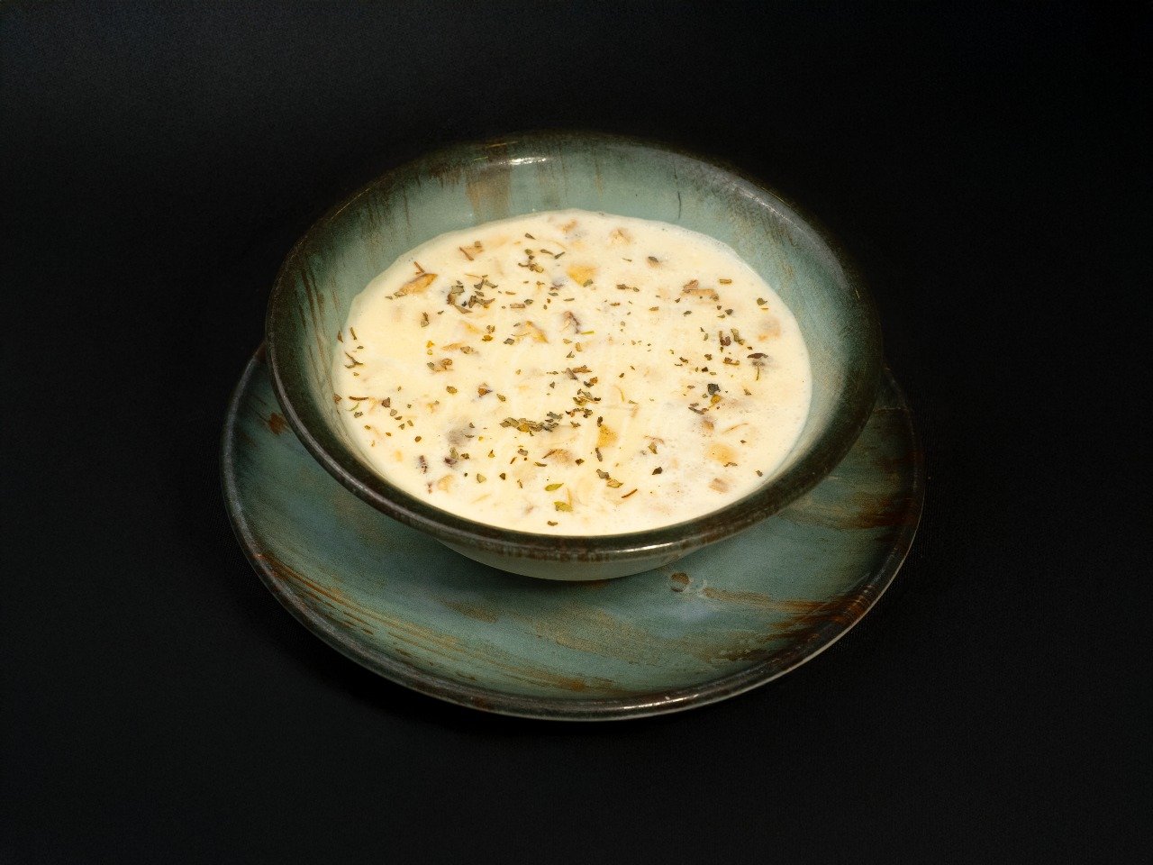 حساء كريم الفطر